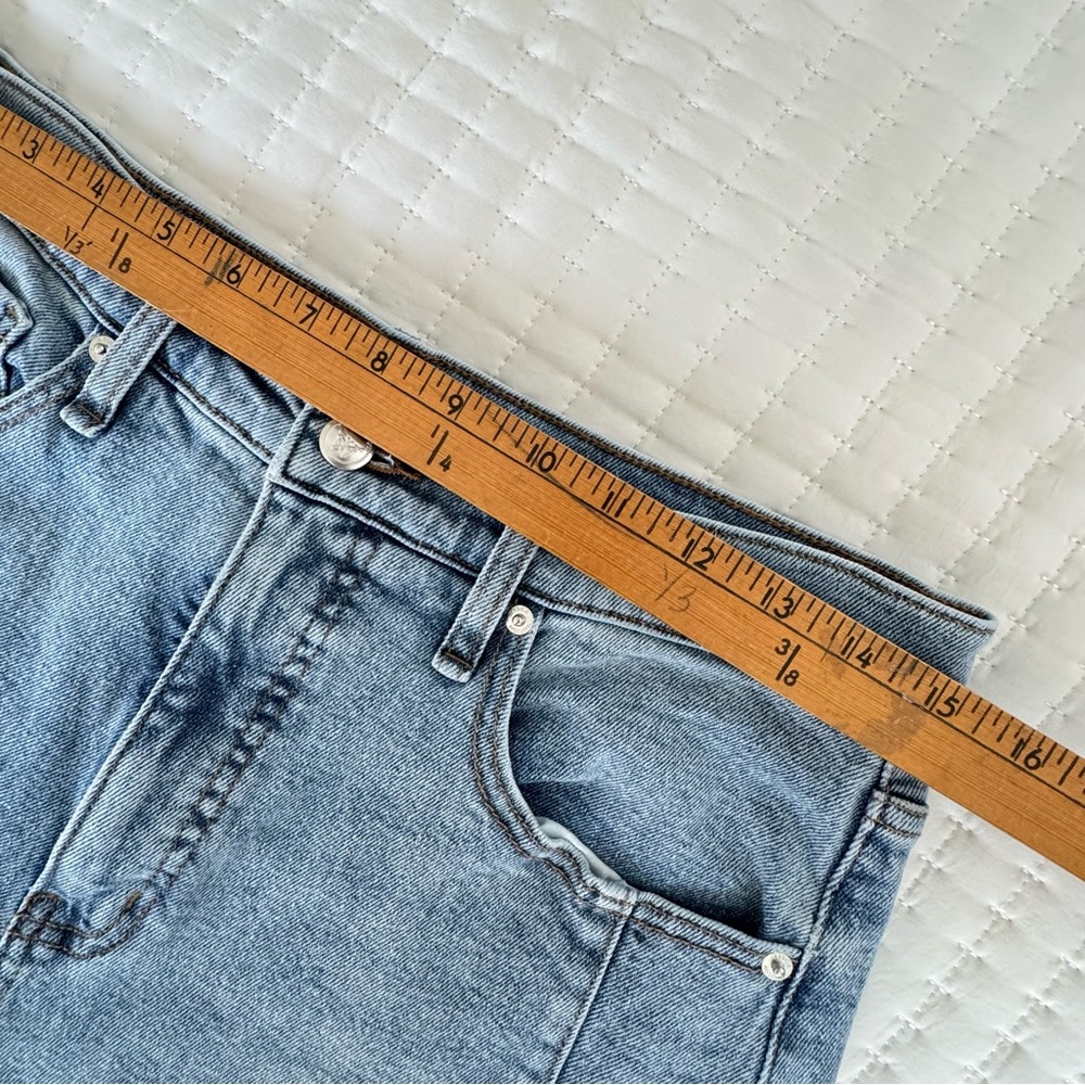 Jessica Simpson Myrtle Barrel Leg Jeans Sz 8 - Picture 11 of 14